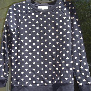 LOFT heart sweatshirt - Size S